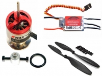 Multicopter Set CF2822 plus 20A Regler SimonK N-Fet +LS ABS/GFK