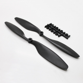 Quadcopter Propeller ABS Glasfaserverstärkt 1 Paar 9x4.7 Rechts und Linkslauf schwarz