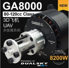 DUALSKY GA 8000.8 Wahlweise Standard Edition oder Single Shaft Edition