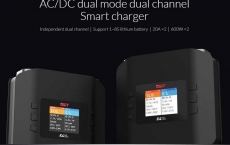 ISDT K4 Smart Charger AC/DC 1-8S / 2x 20A 2x 600W