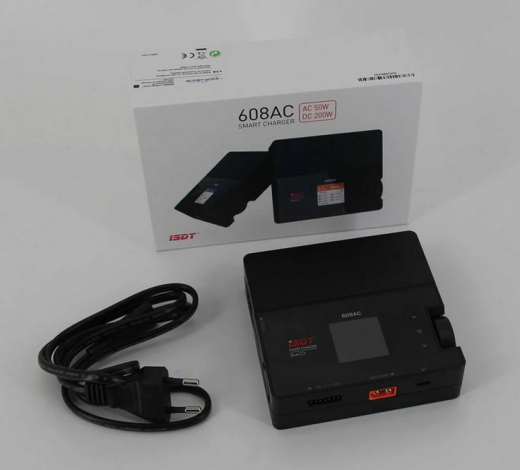 ISDT 608AC SMART CHARGER AC/DC 60/200W BATTGO™ READY -8Q 1-6S Ladegerät