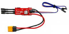 Dualsky SUMMIT 60X.U8 60A 2S-6S Lipo- UBEC 8V, 5A/10A Regler incl USB Adapter