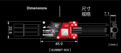 Dualsky SUMMIT 60X.U8 60A 2S-6S Lipo- UBEC 8V, 5A/10A Regler incl USB Adapter